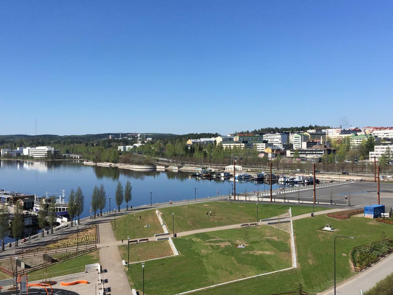 Soolo 6Th Floor Lake View Daire Jyväskylä Dış mekan fotoğraf